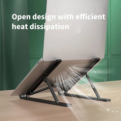 Portable Laptop Stand Adjustable Notebook Support Holder Computer Bracket For Macbook Air Pro Accessories Foldable Base For Pc