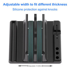 Office Laptop Stand Vertical Save Desktop Space Easy To Place Computer Accessories Office Desk Storage for MacBook Tablet Phone