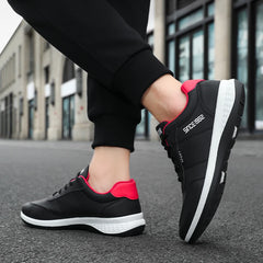 Sneakers Shoes Man Flat Bottomed Sports Shock-absorbing Comfortable Lace Up Summer Training Soft Soled Outdoor Running Shoes