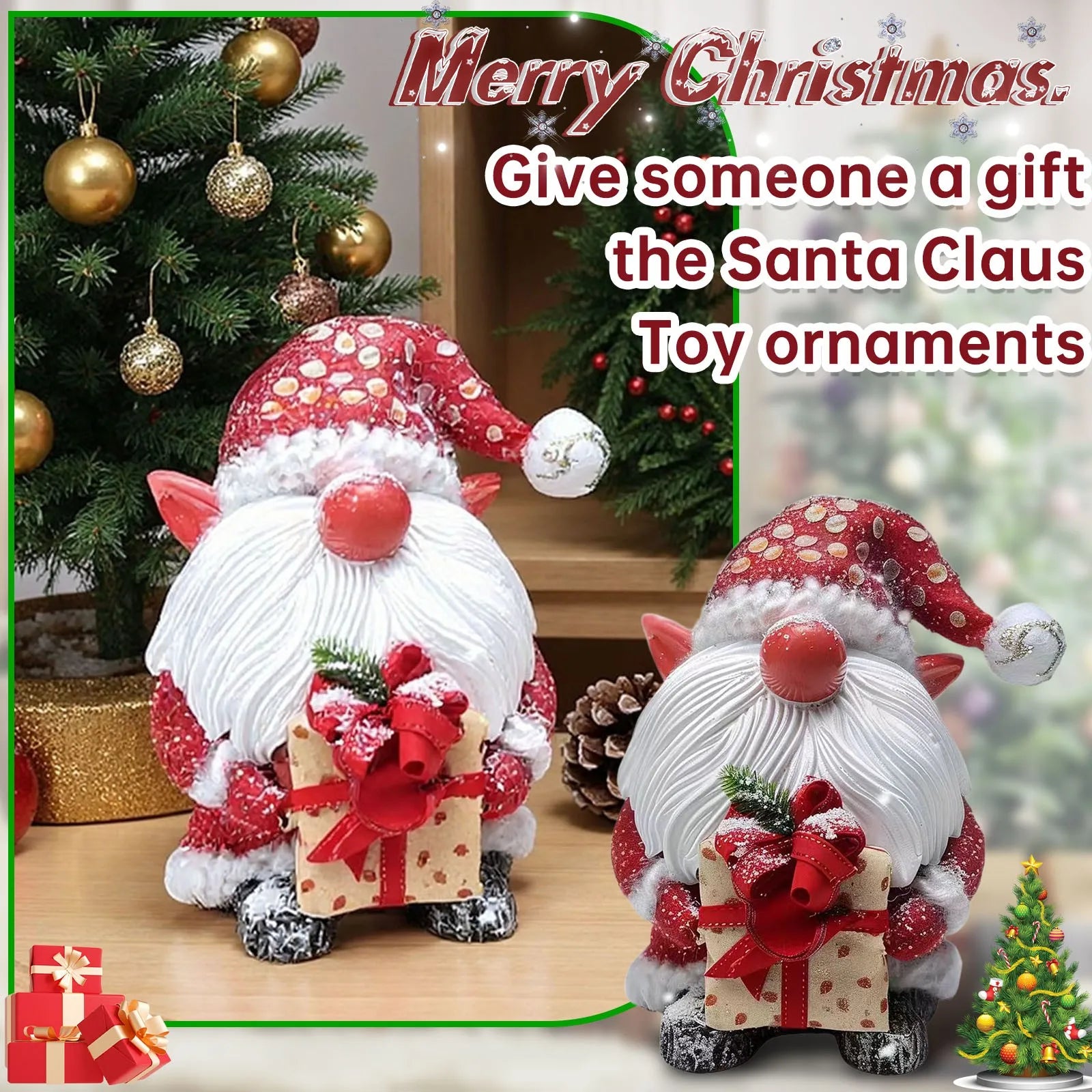Christmas Home Decor Holiday Table Centerpiece Festive Room Accent Winter Celebration Display Seasonal Party Cozy Ornament
