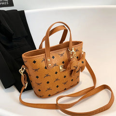 Vintage New Bag Women's High-end Vegetable Basket Portable Oblique Straddle Female Student Versatile Bucket Bag Shoulder Bag