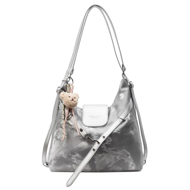 Vintage College Style Backpack Women's Bag, Versatile Fashion, Large Capacity Shoulder Bag Bag