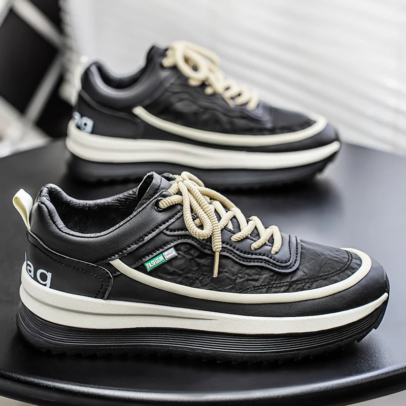 Shoes Men Casual Sneaker Platform Sports Shoes Sports and Leisure Loafers Men's Sneakers Wear-resistant Non-slip Fashion New