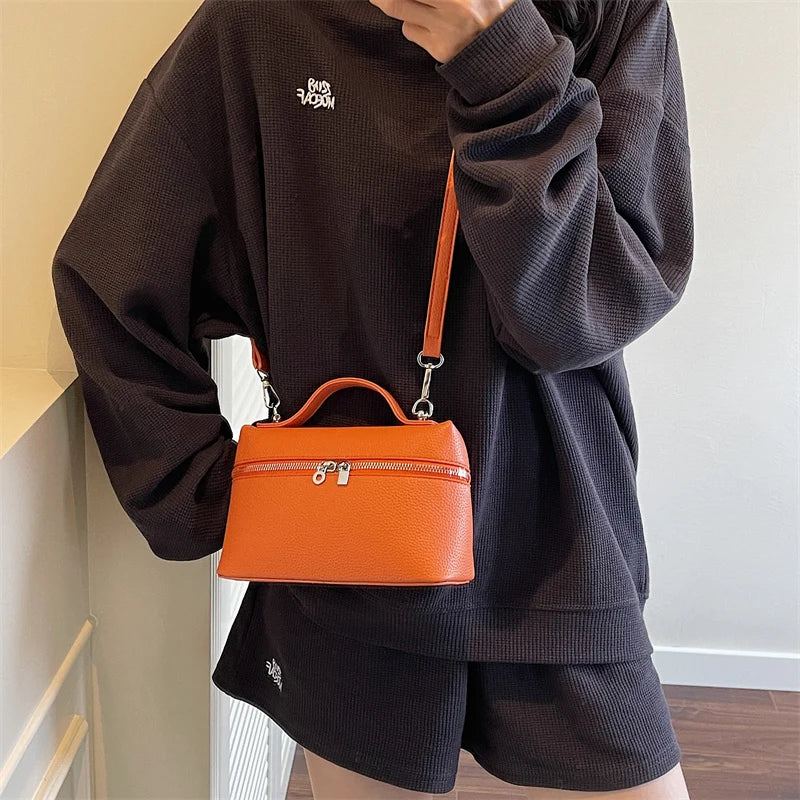 Chic Campus Bag Women Multifunctional Shoulder Handbag Student Friendly For Lecture Halls And Study Sessions