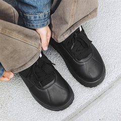 2025 New High Quality Shoes  Autumn and Winter New Breathable Versatile Trendy Fashion Thick Soled Thickened Niche Bread Shoes