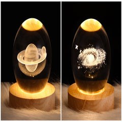3D Planet Moon Lamp Bedroom Home Decor