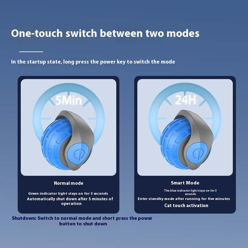 New Interactive Cat Toys Ball Auto Electric Rolling Ball Toys