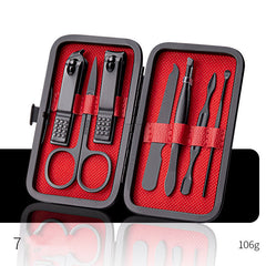 Nail Clippers Set Ear Spoon Dead Skin Pliers Nail Cutting
